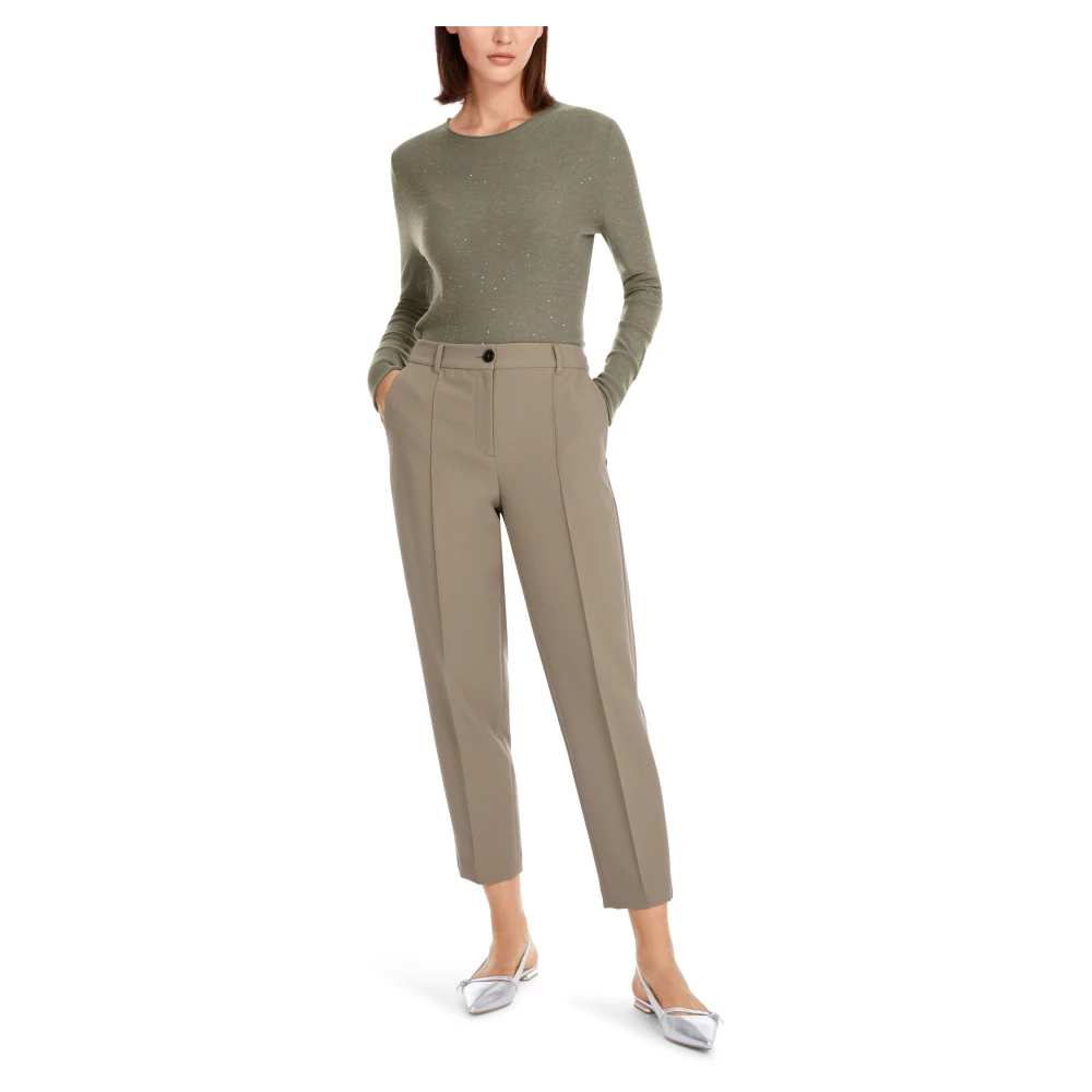 Marc Cain Fordon Feminine Fit Broek Green Dames