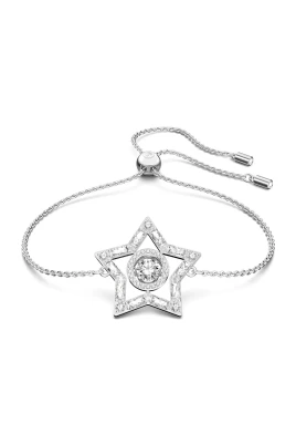 Stella Silver White Crystal Bracelet