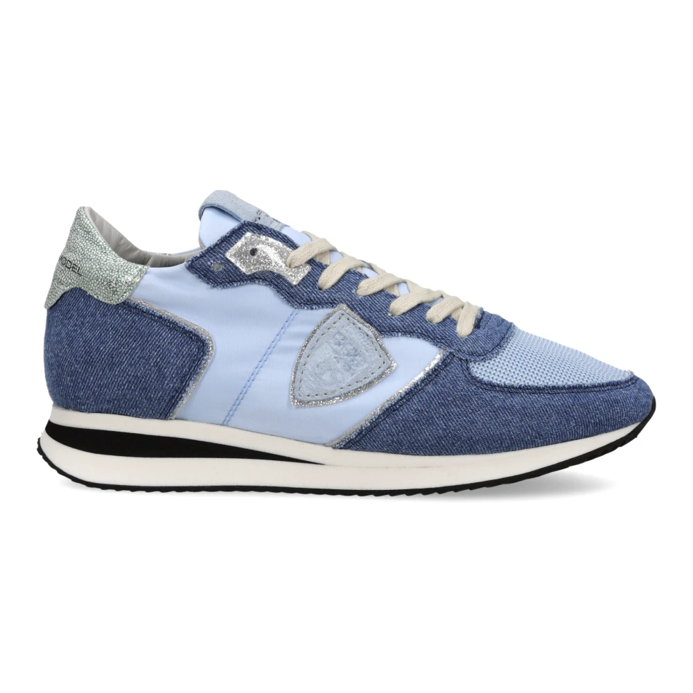 Philippe Model Women's Blue Sneakers, 7 Uk, Trpx Running