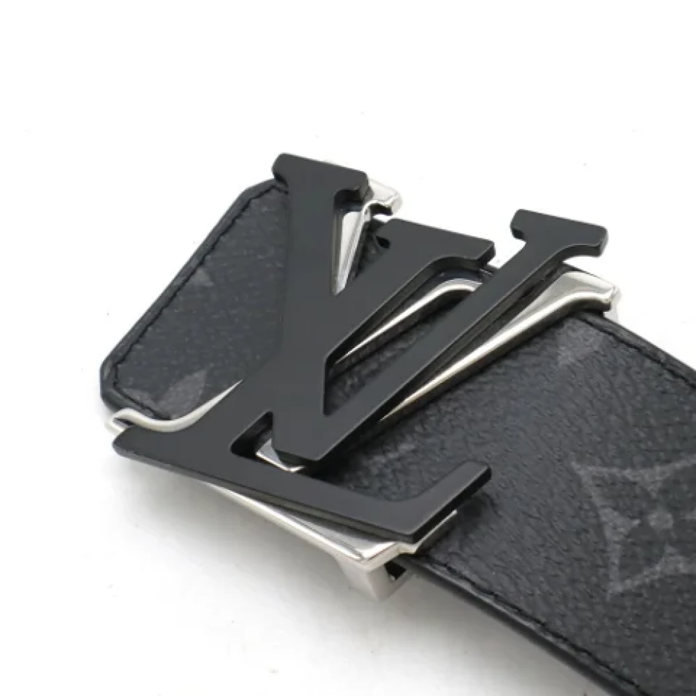 Louis Vuitton Vintage Pre-owned Leather belts Black Heren