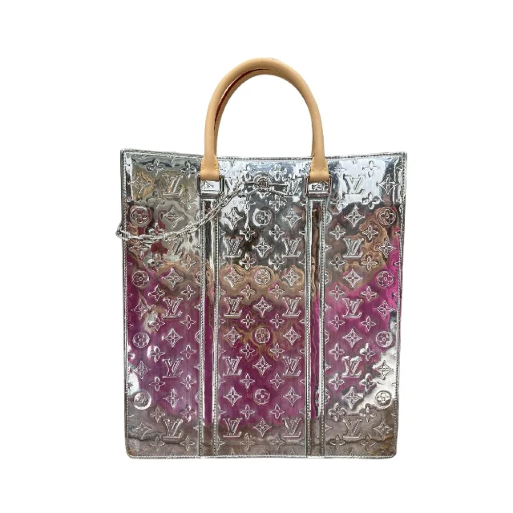 Louis Vuitton Vintage Pre-owned Fabric handbags Gray Dames