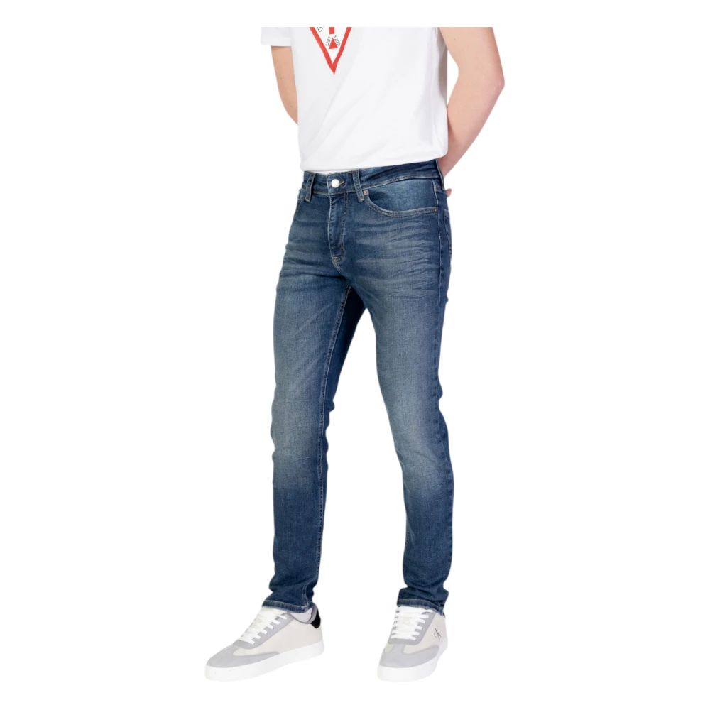 Tommy Jeans Slim Jeans Lente Zomer Collectie Blue Heren