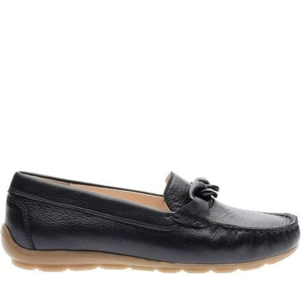 Ara Women's Blue Loafers, 4 Uk, Leather Loafers For