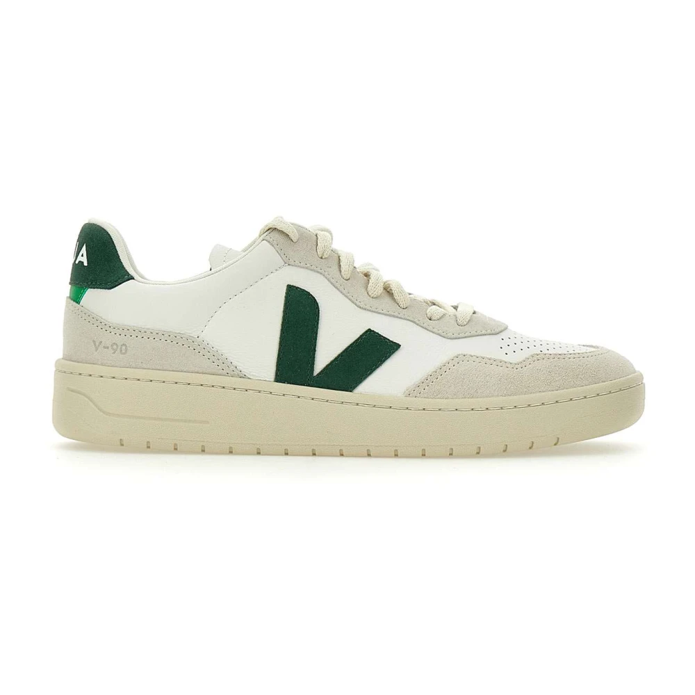 Veja Men's Green V-90 Trainers - Sneakers - 7 Uk - Shoes