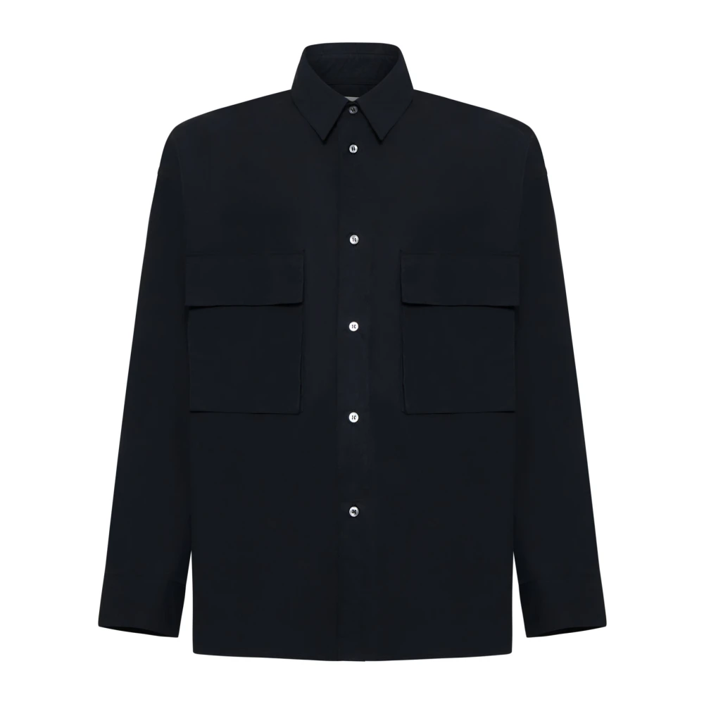 Studio Nicholson Zakoverhemd Black Heren