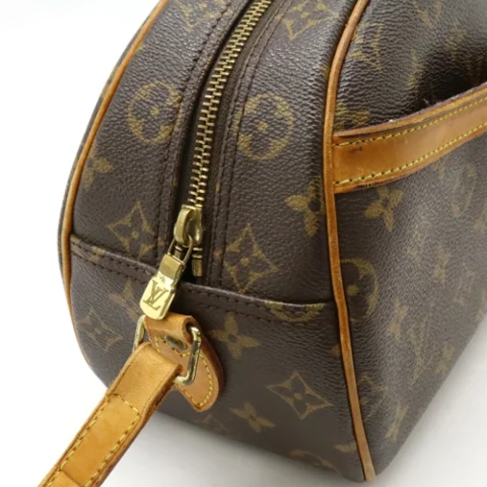 Louis Vuitton Vintage Pre-owned Fabric shoulder-bags Brown Dames