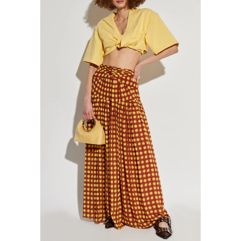 Diane Von Furstenberg Lange rok Amira Brown Dames