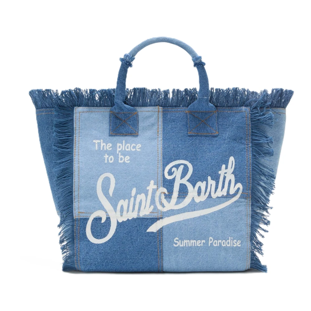 Mc2 Saint Barth Women's Blue Vanity Shoulder Bag - Shopping Bags - One Size - Bags