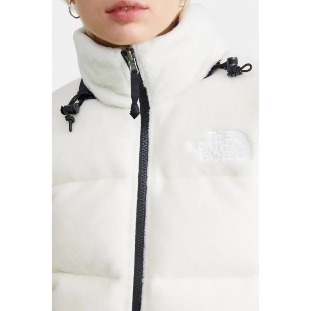 The North Face Omkeerbare Polarjas met Donsvulling White Dames