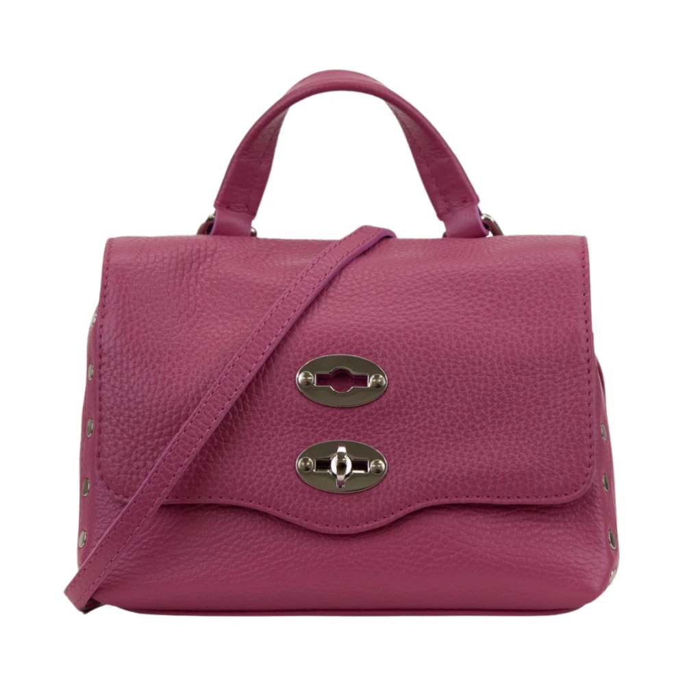 Zanellato Women's Pink Leather Shoulder Bag Girello - Handbags - One Size - Bags