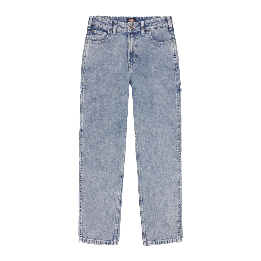 Dickies Casual Cargo Broek voor Mannen Blue Dames