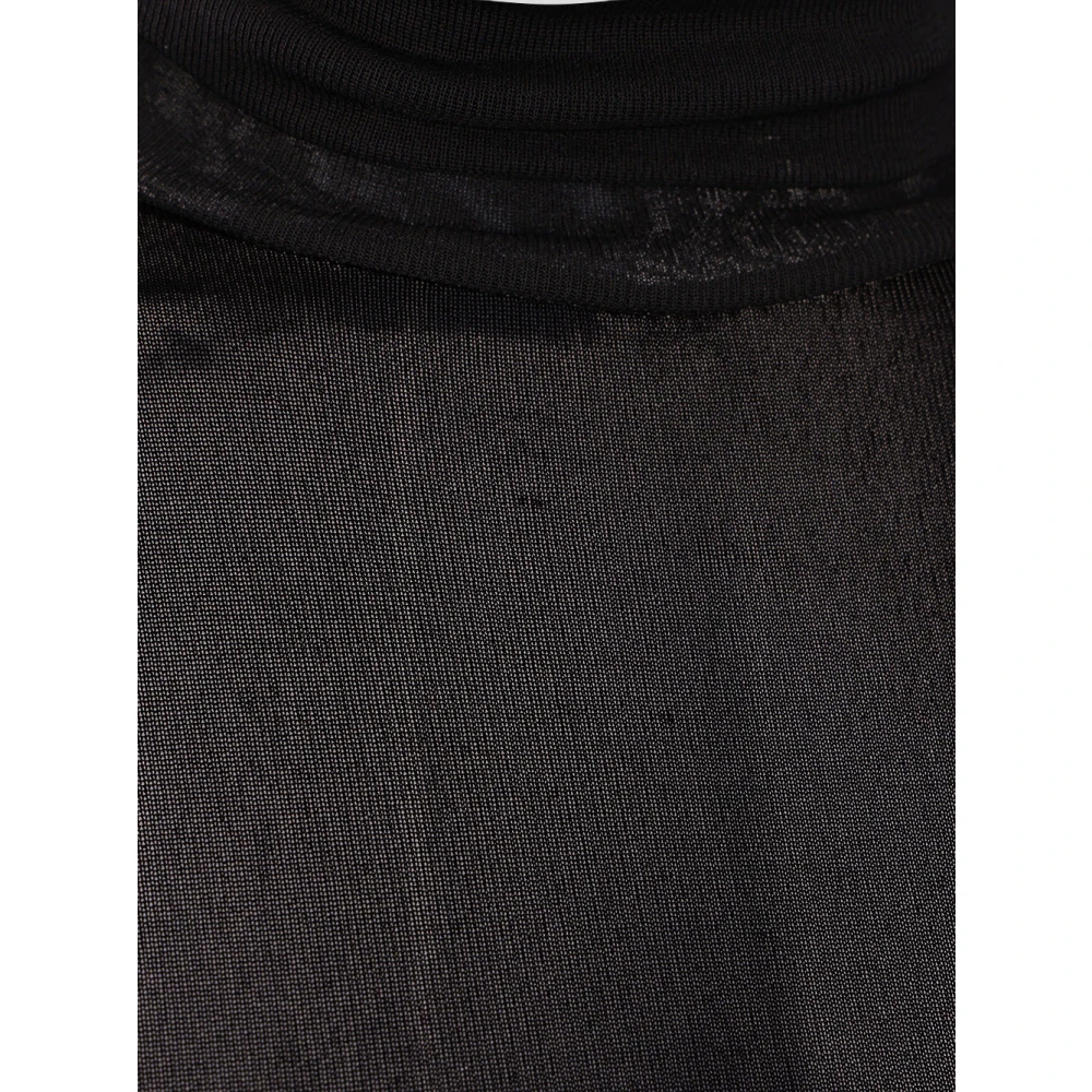 Maison Margiela Doorschijnend nylon bodywear Black Dames