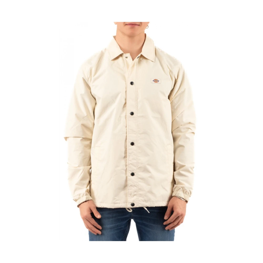 Dickies Stijlvolle Blouson Jas Beige Heren