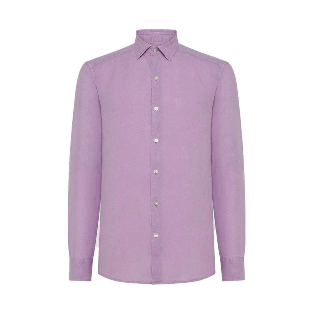 Peuterey Stijlvolle Overhemden voor Mannen en Vrouwen Purple Heren