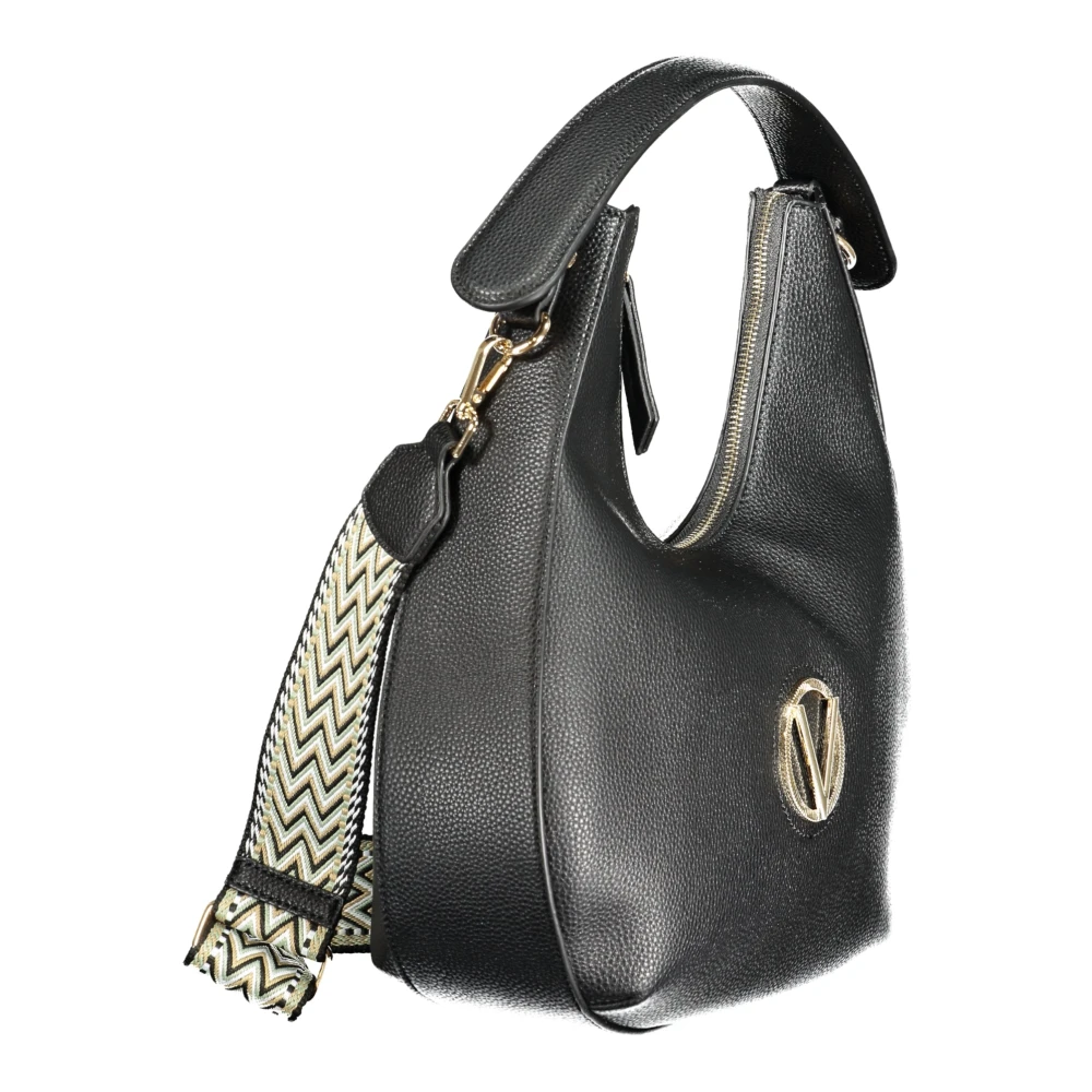 Valentino by Mario Valentino Zwarte schoudertas met afneembare bandjes Black Dames