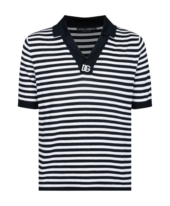 blue-white-striped-v-neck-polo-shirt