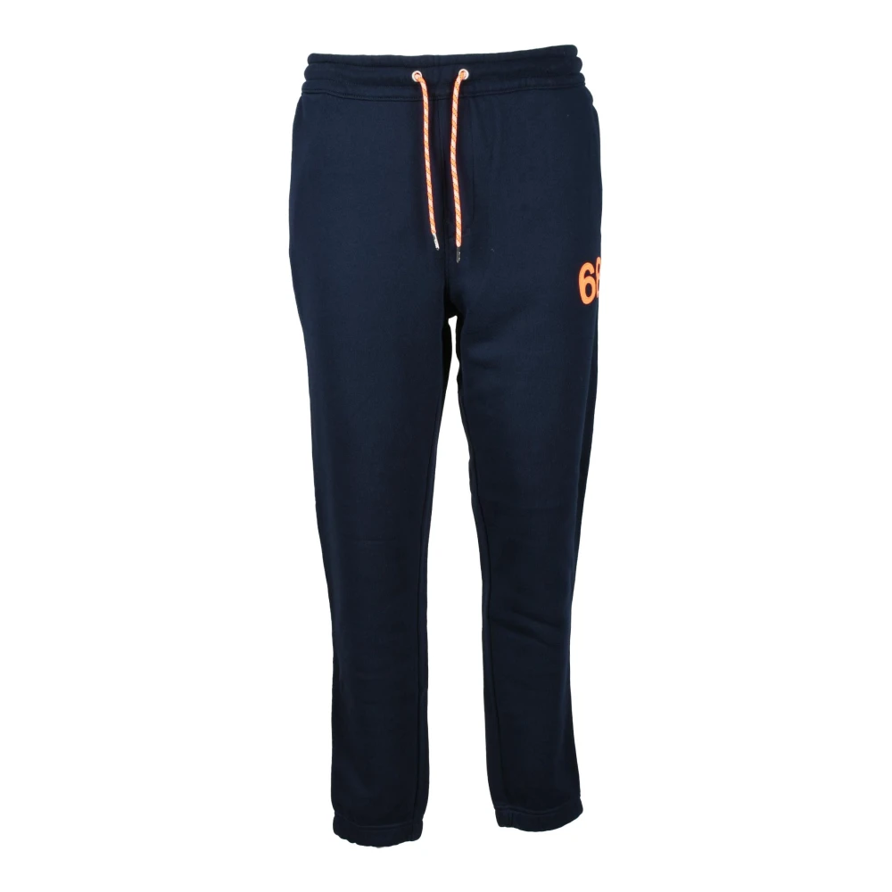 Sun68 Katoenen Casual Broek Blue Heren