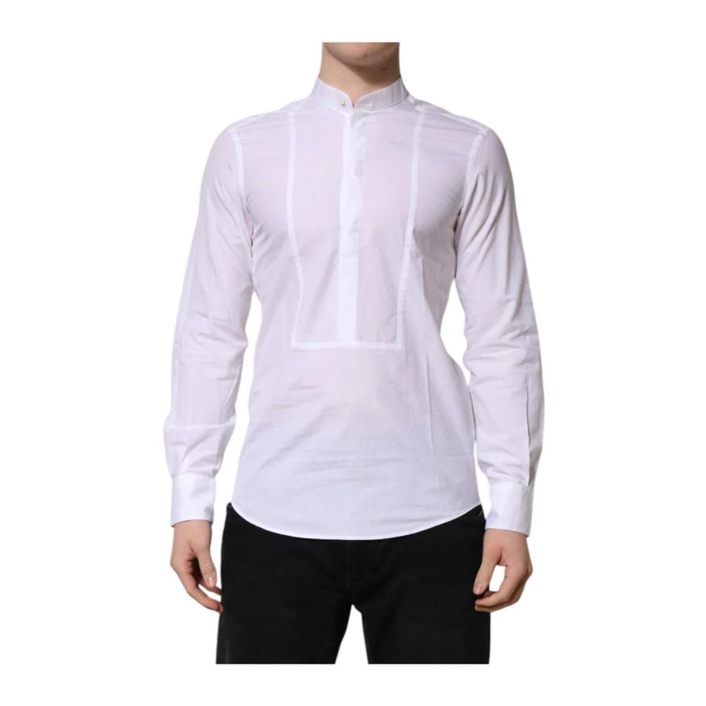 Dolce & Gabbana , Formal Shirts, Male, White, Xs, Formal Shirt - Image 3