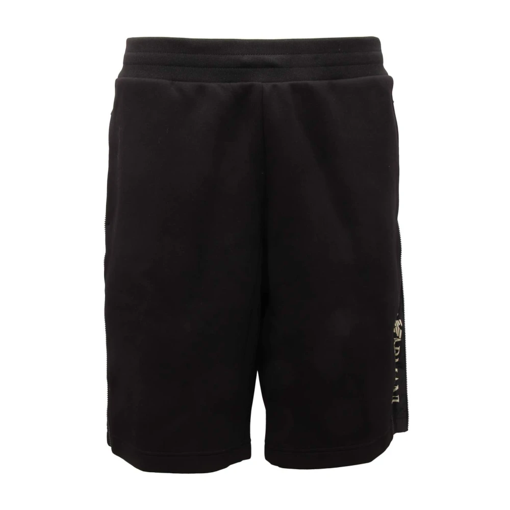 Armani Men's Black Casual Shorts, Xl, Bermuda Regular Shorts