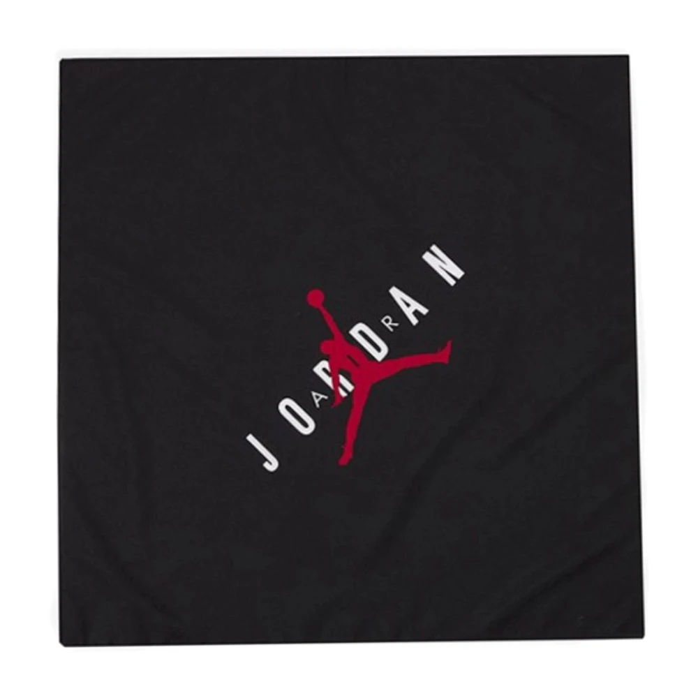 Jordan Gedrukte Stoffen Bandana met Logo Black Heren