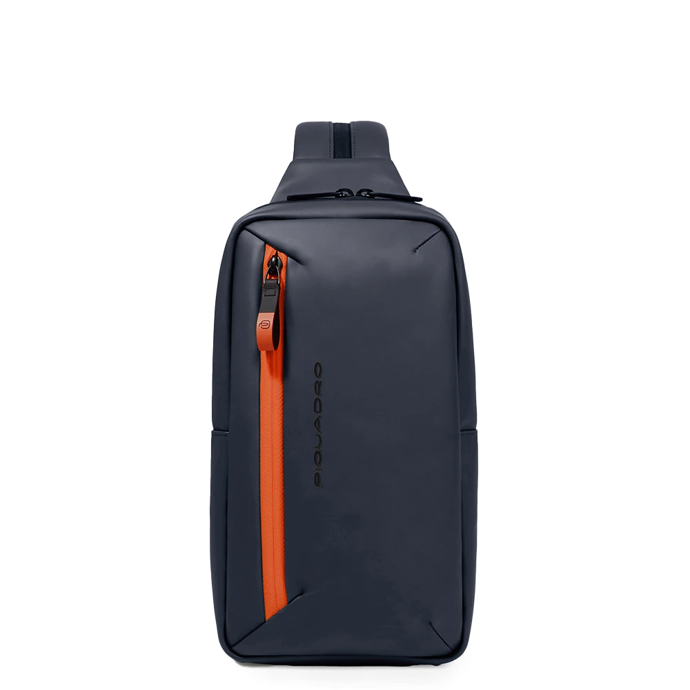 Piquadro Herr Blå Väskor One Size, Läder, Mono-Sling Bag