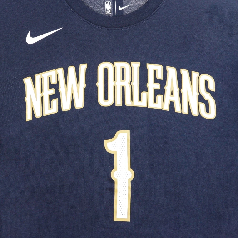 Nike Zion Williamson NBA T-shirt Blue Heren