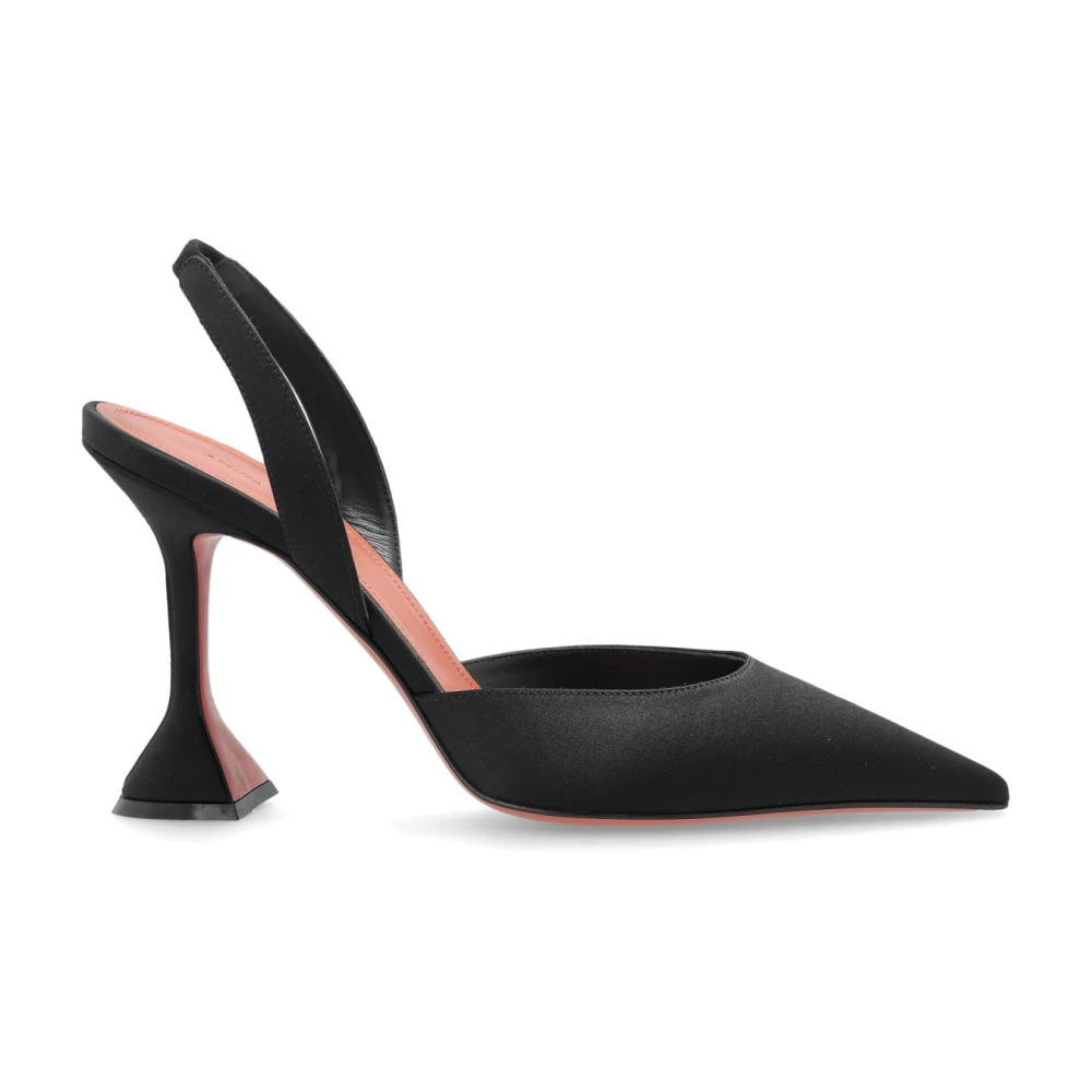 Amina Muaddi Damen Schwarz Schuhe, K, 37 Eugröße: