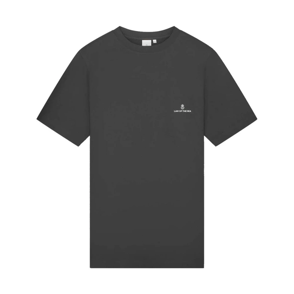 LAW OF THE SEA Korte Mouw Tee Black Heren