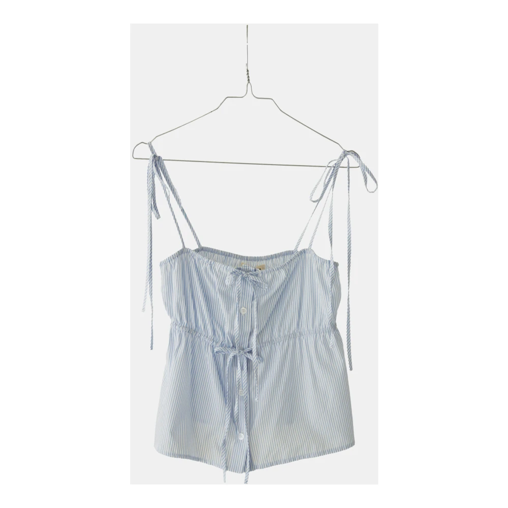 Designers Remix Daisy Top Blue Dames