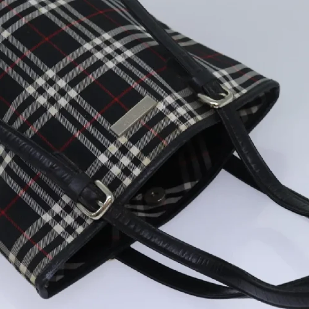 Burberry Vintage Pre-owned Fabric handbags Black Dames