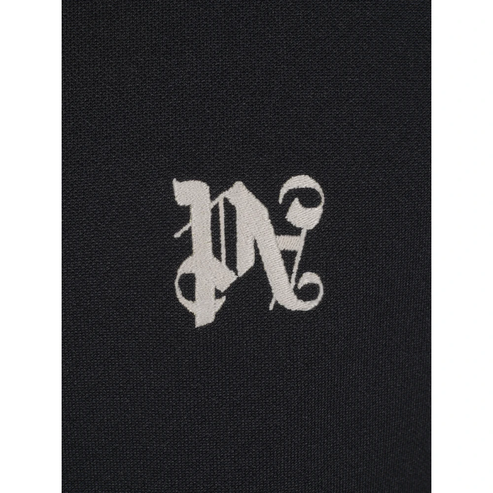 Palm Angels Monogram Track Jacket Black Heren