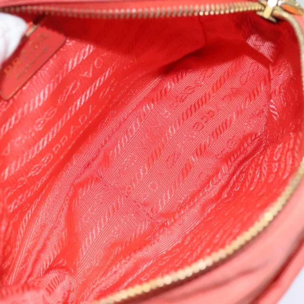 Prada Vintage Pre-owned Fabric prada-bags Orange Dames