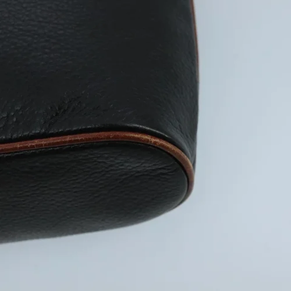 Bally Pre-owned Leather shoulder-bags Black Dames