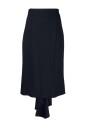 jupe-midi-asymetrique-plissee-bleu-nuit