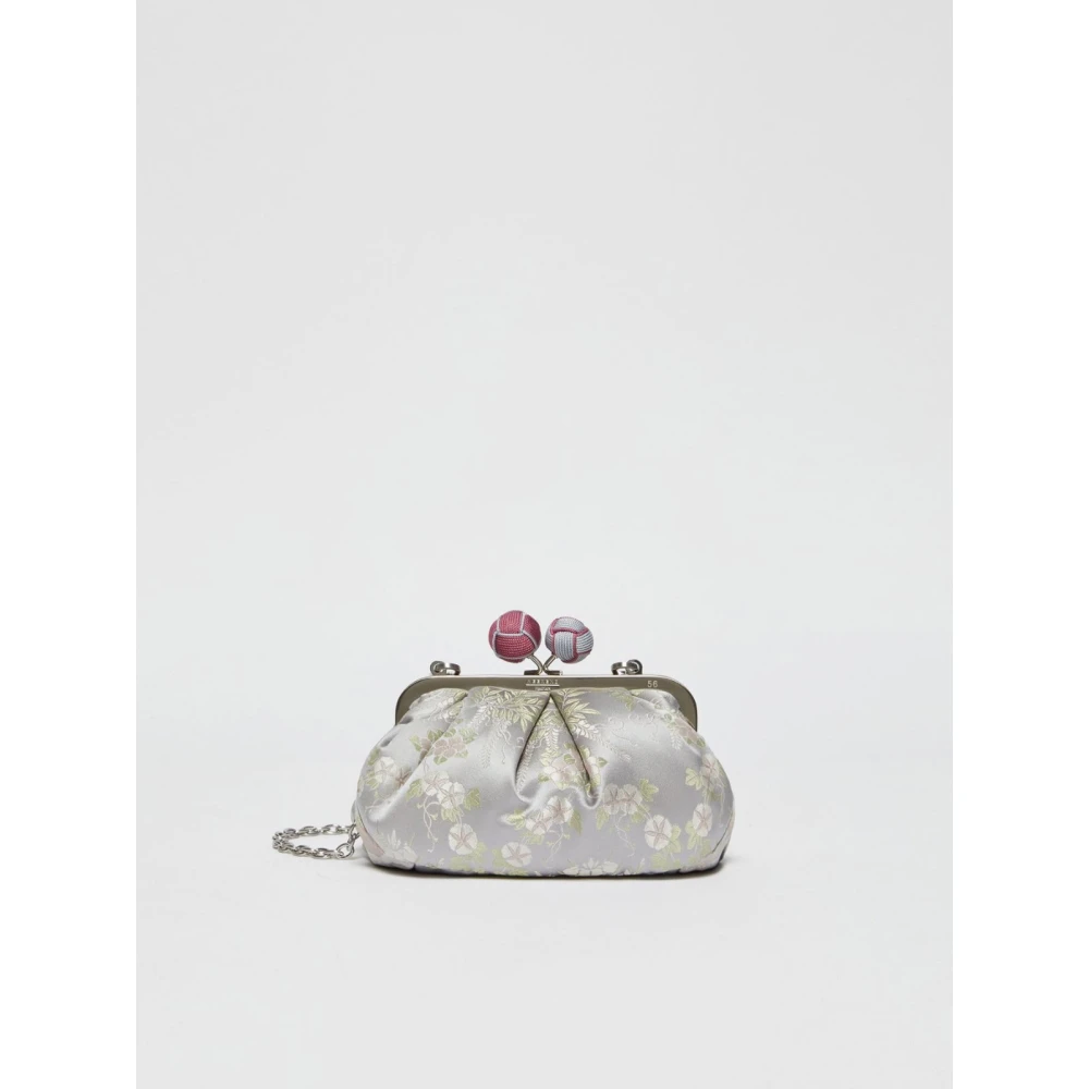 Max Mara Weekend Zijden Pasticcino Oosterse Stijl Handtas Gray Dames