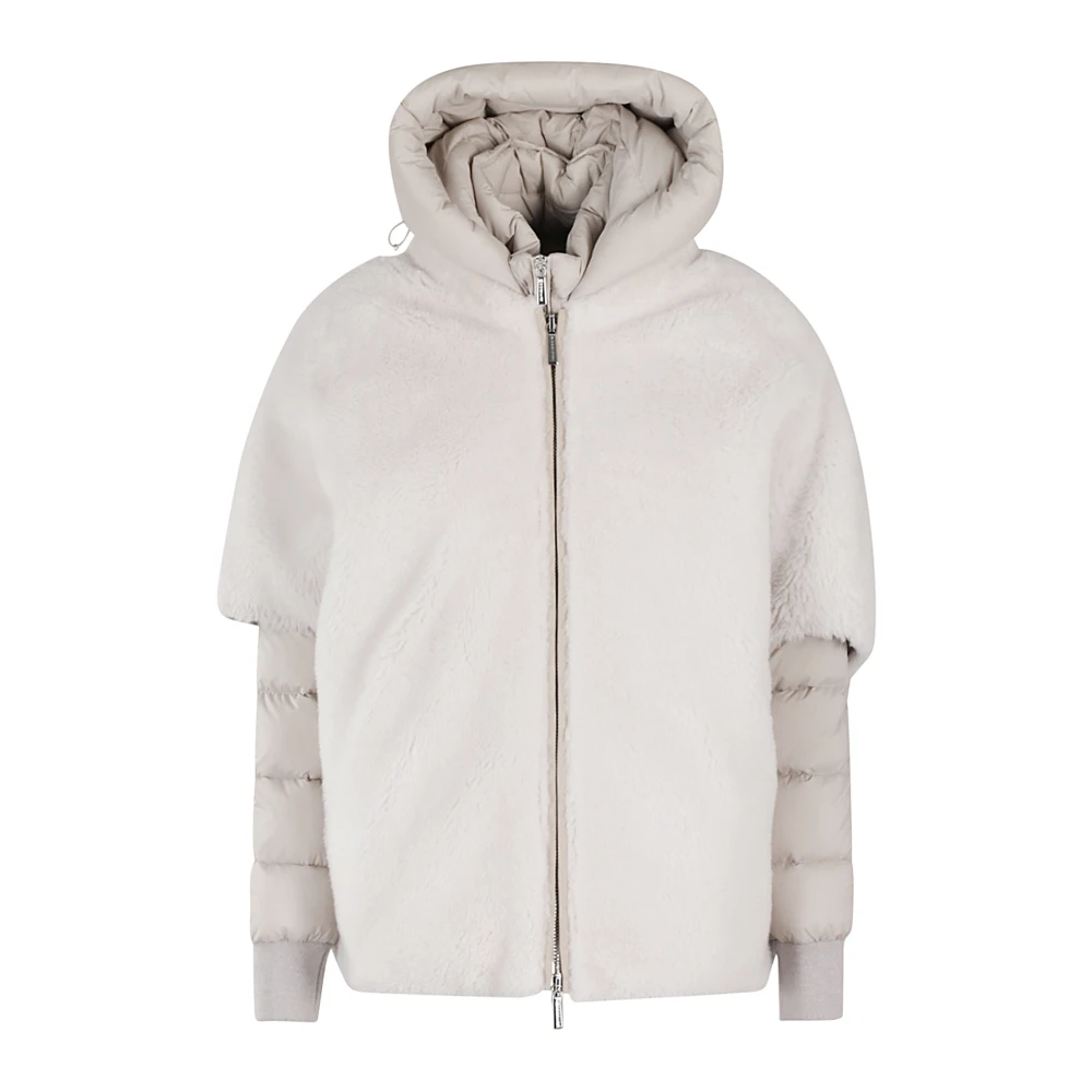 Moorer Stijlvolle Pegaso Jas voor Mannen Beige Dames