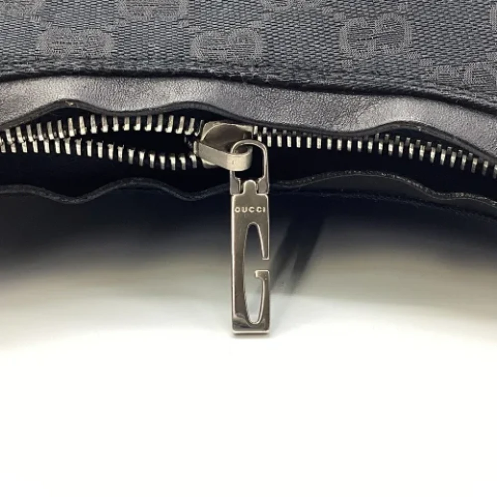 Gucci Vintage Pre-owned Canvas handbags Black Dames