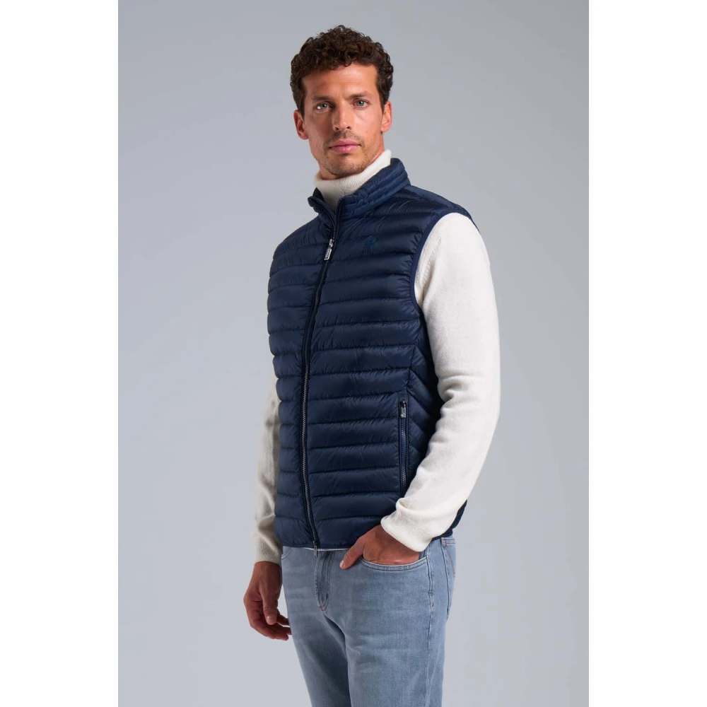 Ciesse Piumini Astor Vest 100 gram blauw in echt dons 800 vulkracht Blue Heren