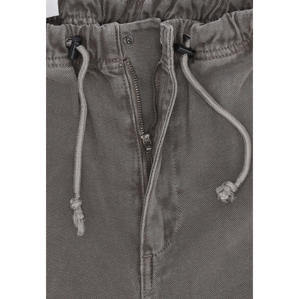 Amish Antraciet Werk Parachute Broek Brown Heren