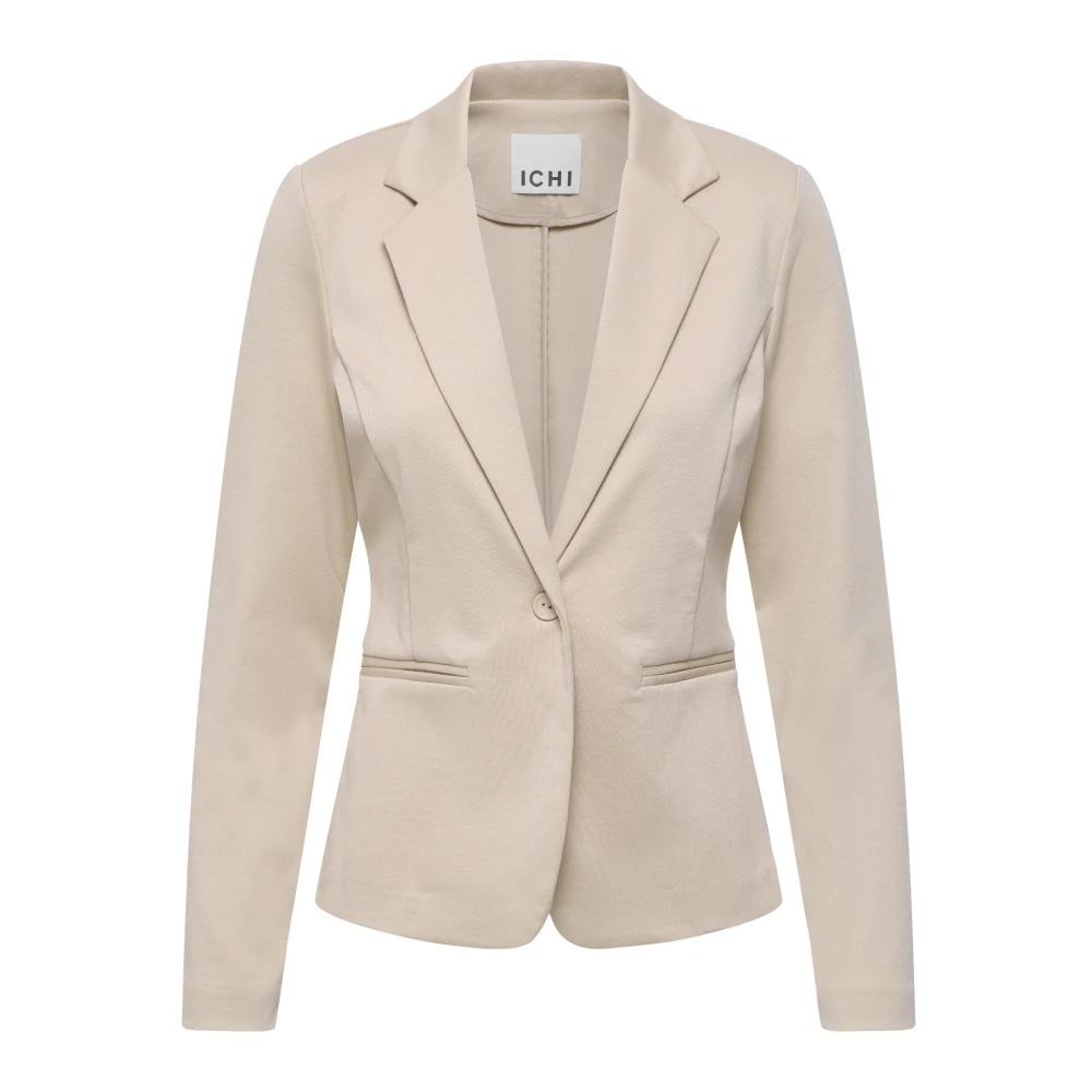 Ichi Donna Beige - Blazer Con Rever - Jackets - Xl - Immagine 3
