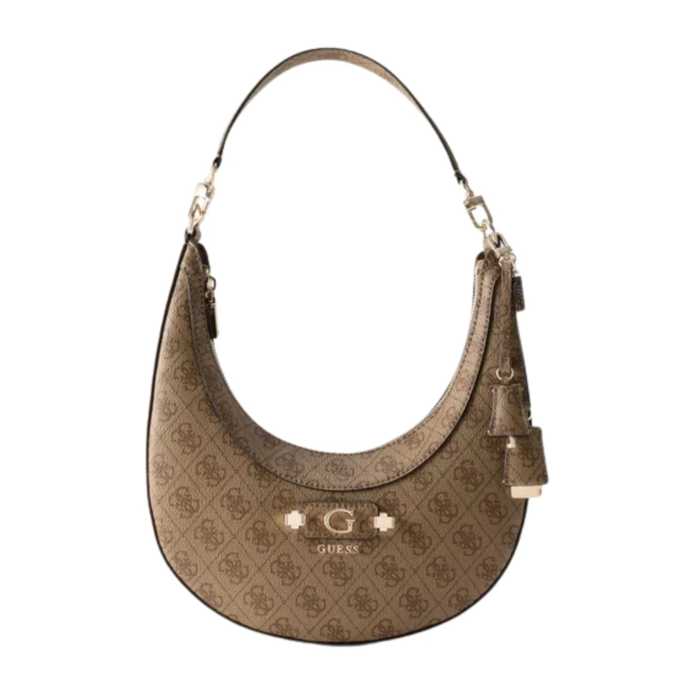 Guess Donna Beige/Marrone Donne, Borsa A Mano, Lindsey Hobo, - Immagine 5
