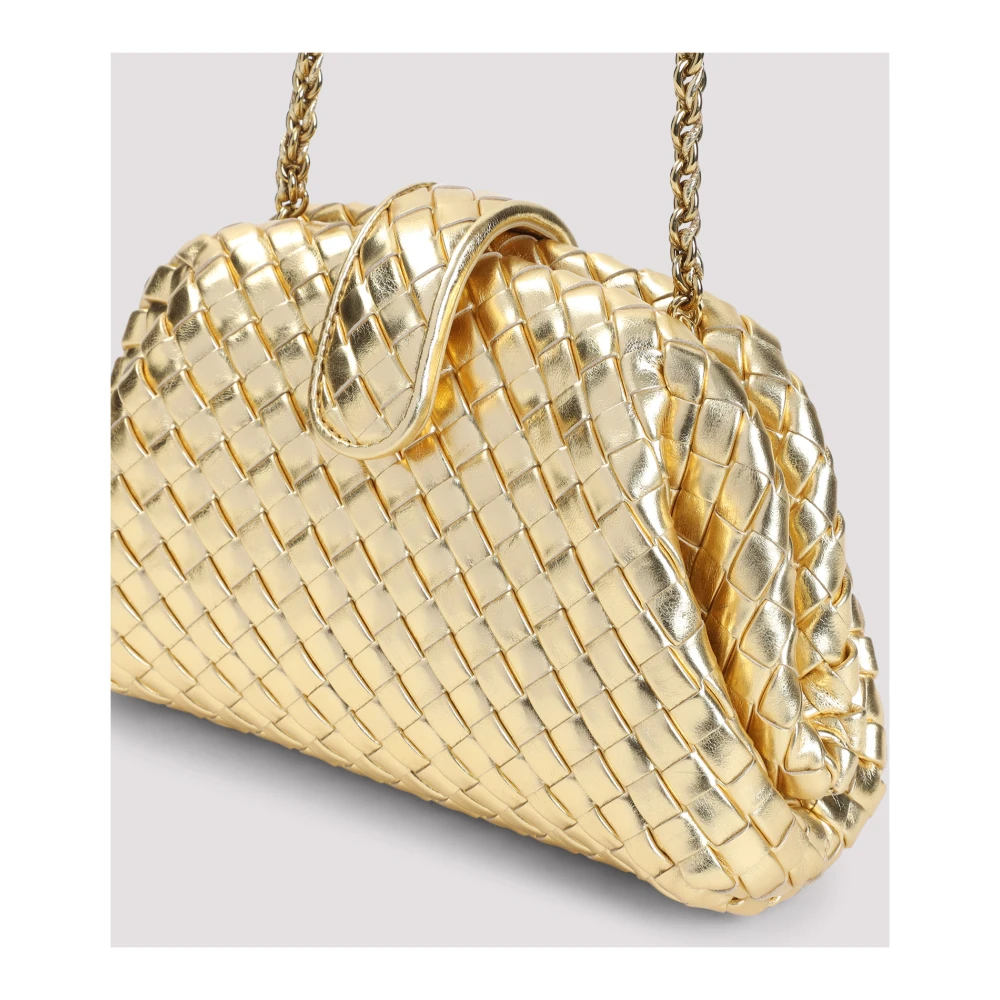 Bottega Veneta Kerstcapsule Kleine Clutch Yellow Dames
