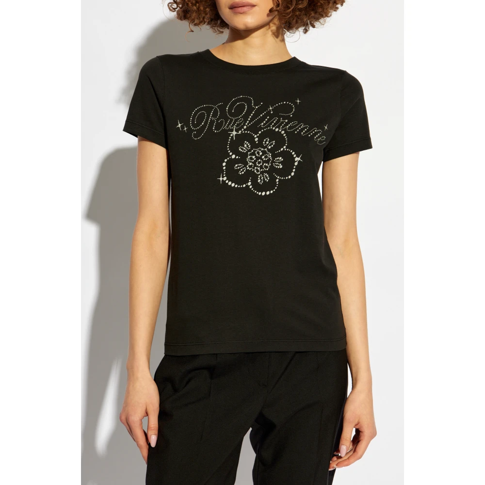 Kenzo T-shirt met print Black Dames
