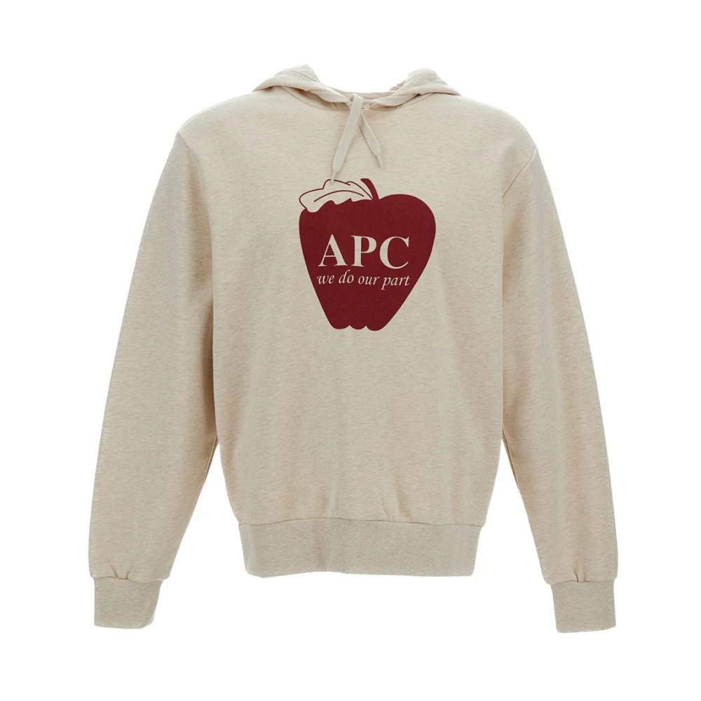 A.p.c. Uomo Beige Felpe, L, New,