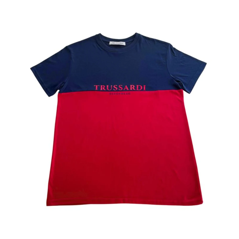 Trussardi - Tops > T-Shirts - Red - Trussardi - Modalova