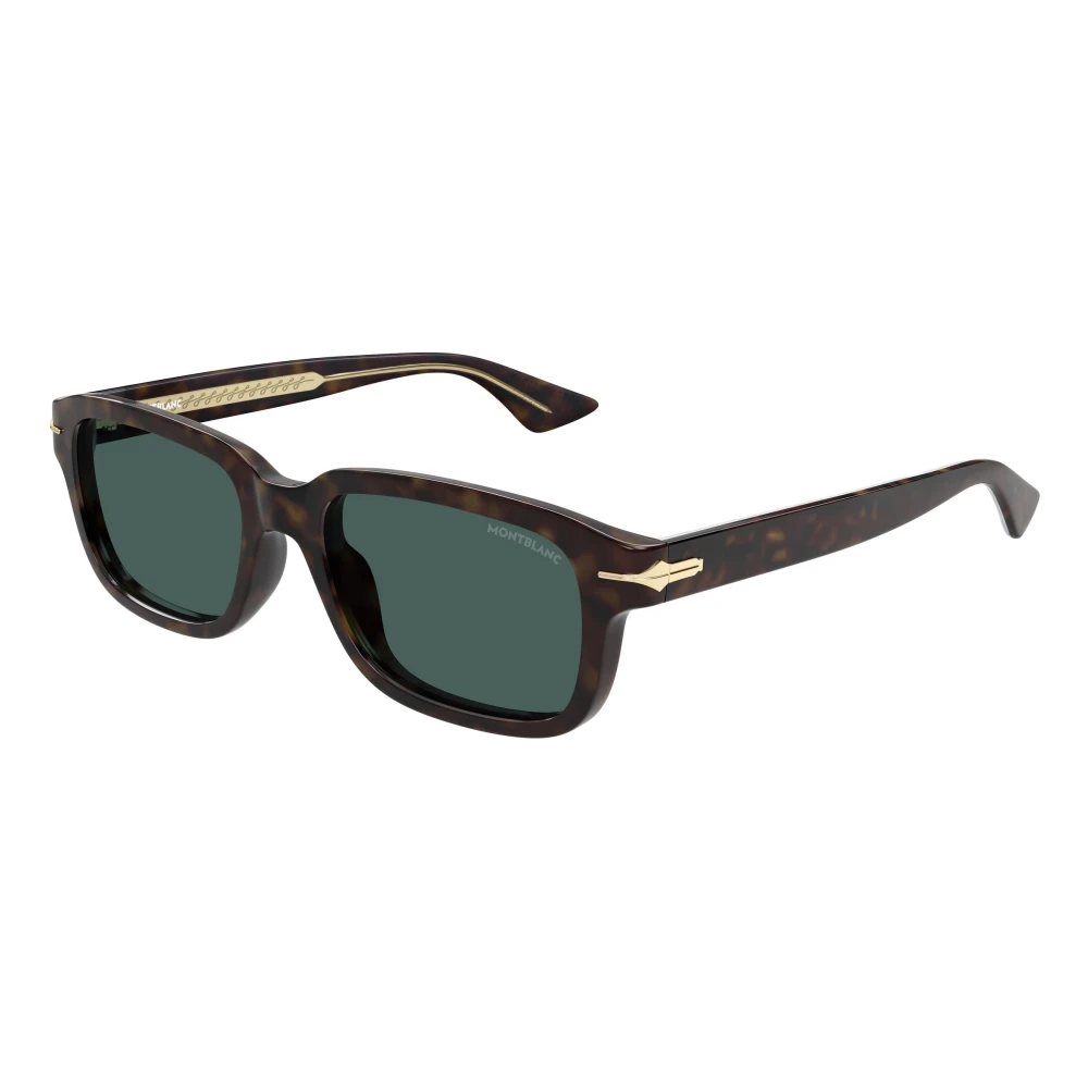 Montblanc Men's Brown Mb0436s Sunglasses - Sunglasses - 54 Mm - Accessories