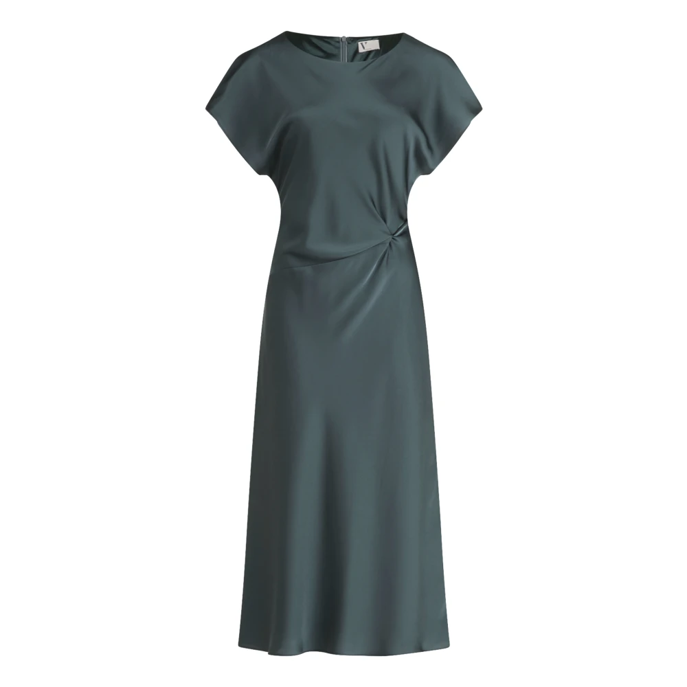 Vera Mont Elegante Avondjurk met Satijn Gray Dames