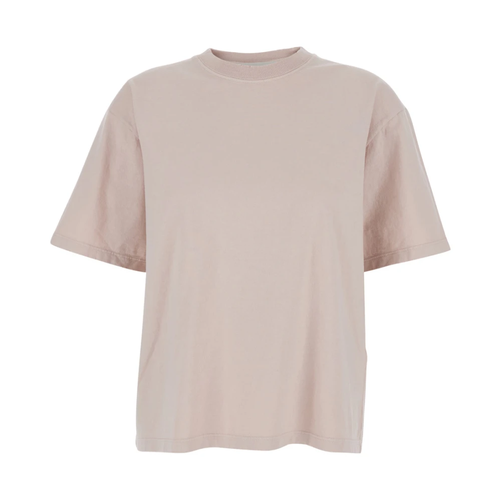 Golden Goose Women's Pink Boxi T-Shirt - Polo Shirts - Xs - Tops