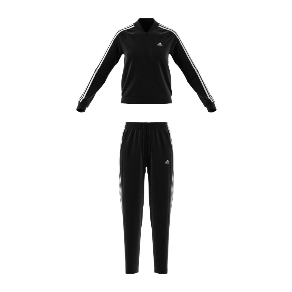 Adidas Teamsport Slim Fit Trainingspak Zwart Black Dames