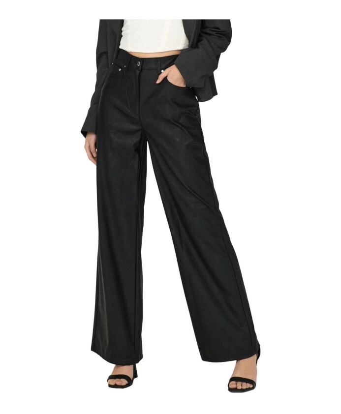 Pantalones Negros de Mujer, ONLY, Mujer